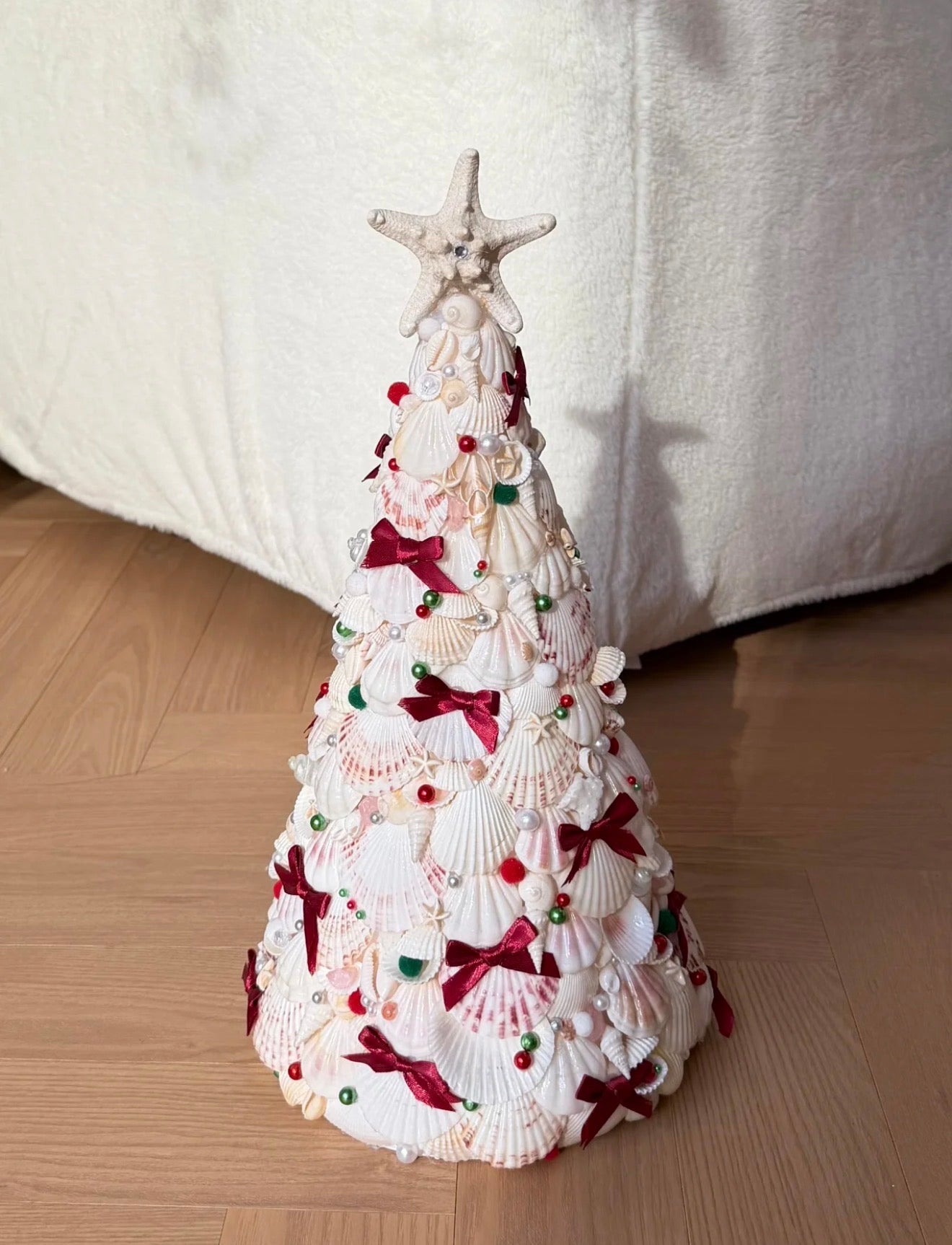 Seashell Christmas Tree Ornaments - Creative Home Decor, Festival Atmosphere Essential